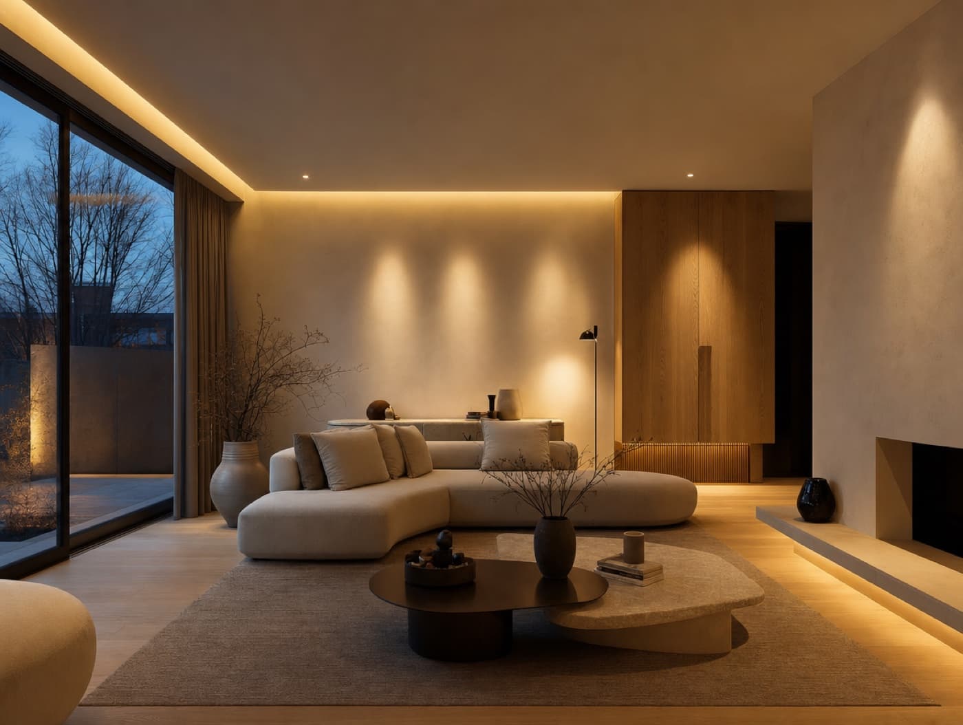 LICHTPLAN WOONKAMER, IZEGEM